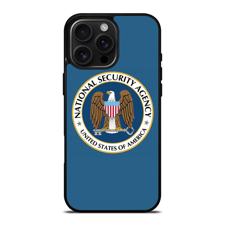 NSA NATIONAL SECURITY AGENCY BADGE iPhone 16 Pro Max Case Cover