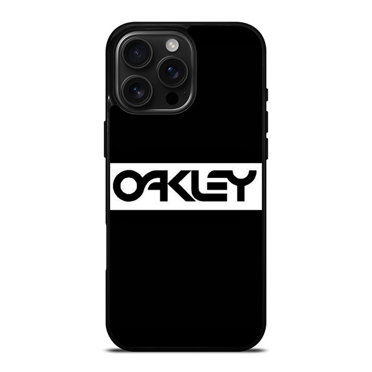 OAKLEY STRIPE LOGO iPhone 16 Pro Max Case Cover