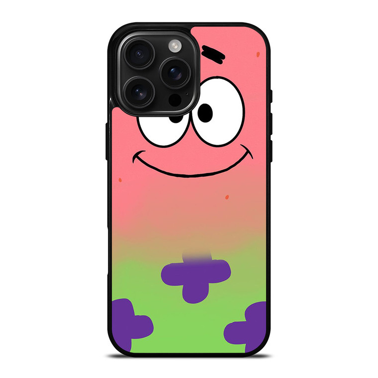 PATRICK STAR CARTOON iPhone 16 Pro Max Case Cover