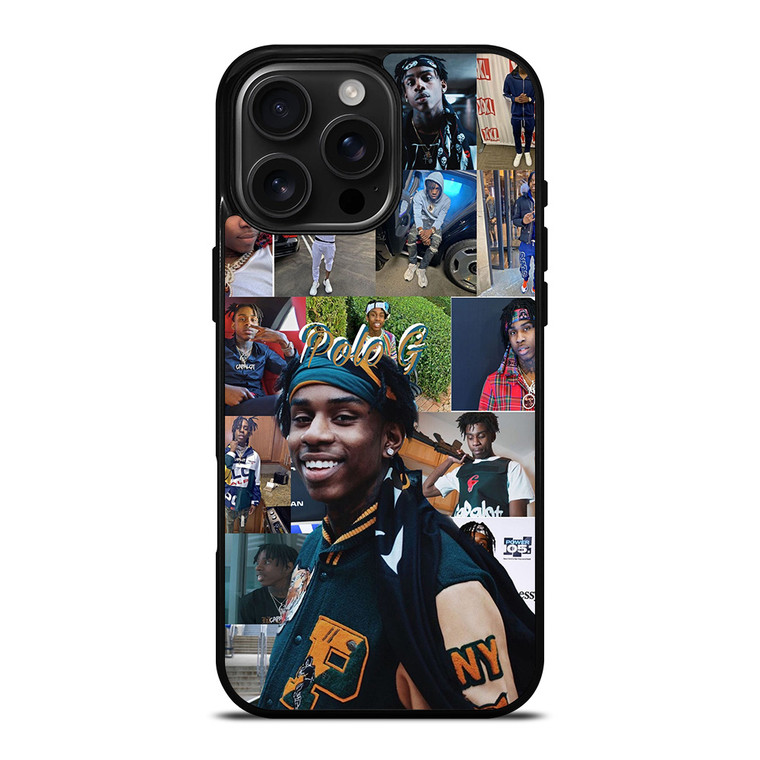 POLO G RAPPER COLLAGE 2 iPhone 16 Pro Max Case Cover