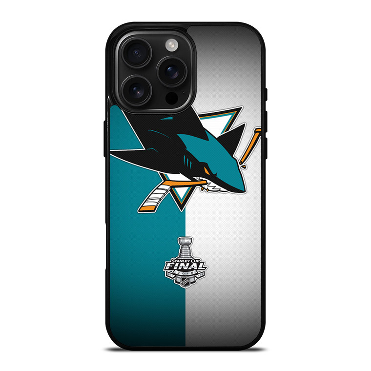 SAN JOSE SHARKS STANLEY CUP iPhone 16 Pro Max Case Cover