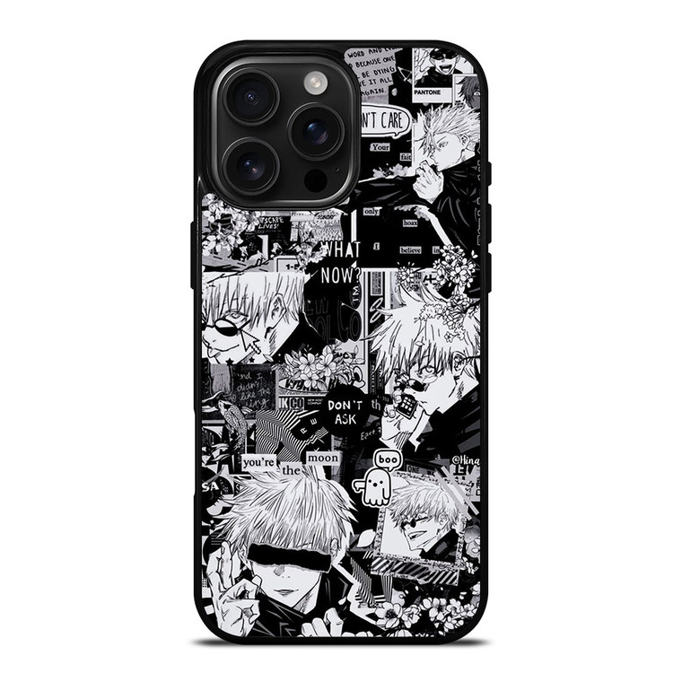 SATORU GOJO JUJUTSU KAISEN MANGA iPhone 16 Pro Max Case Cover