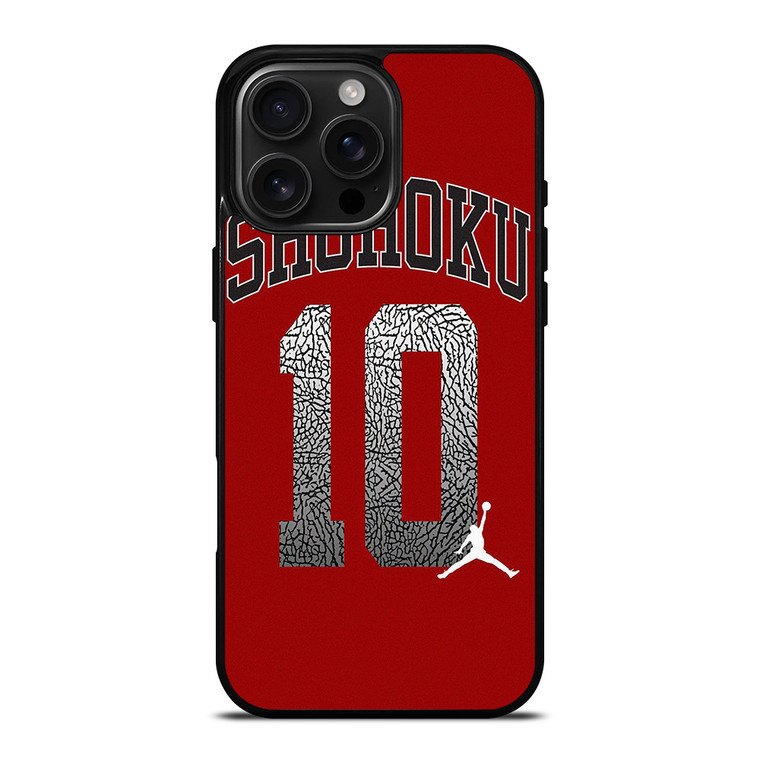 SHOHOKU HIGH SLAM DUNK AIR JORDAN iPhone 16 Pro Max Case Cover