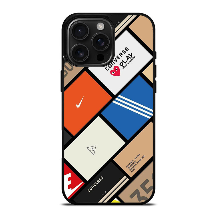 SNEAKERS BOXES COLLECTIONS iPhone 16 Pro Max Case Cover