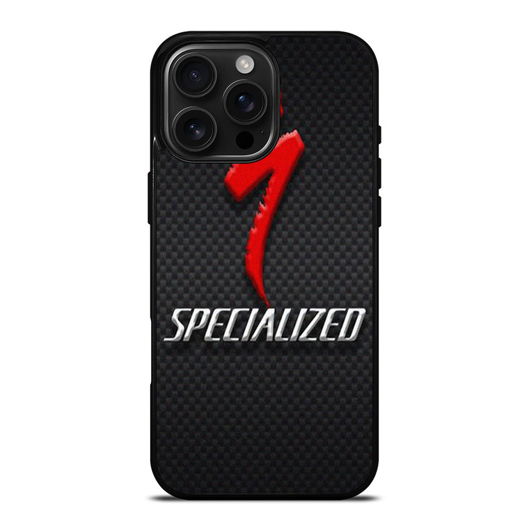 SPECIALIZED BIKE CARBON LOGO iPhone 16 Pro Max Case Cover