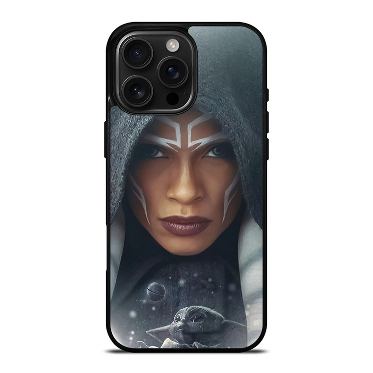 STAR WARS AHSOKA BABY YODA iPhone 16 Pro Max Case Cover
