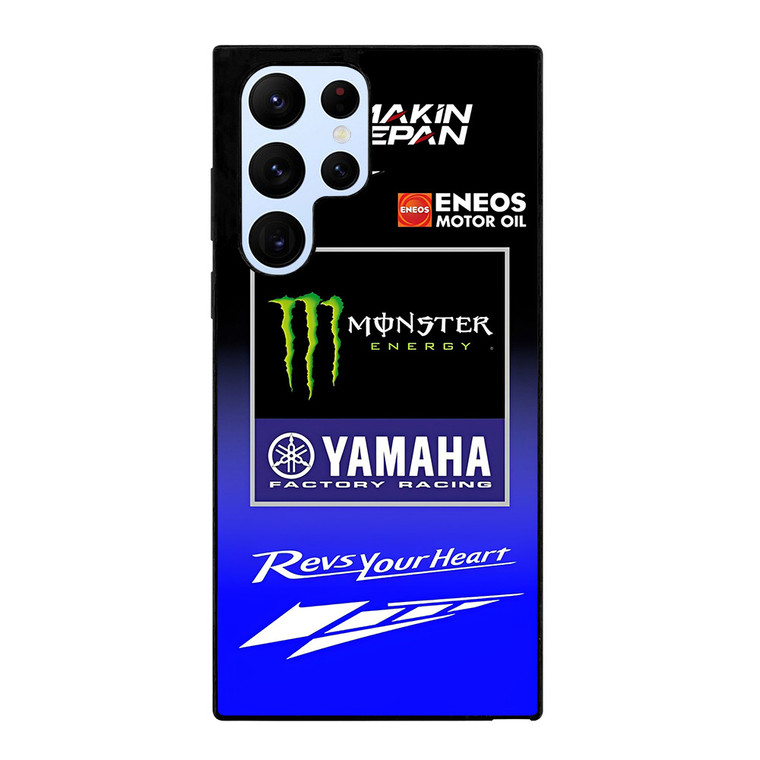 YAMAHA RACING MONSTER ENERGY 2  Samsung Galaxy S22 Ultra Case Cover