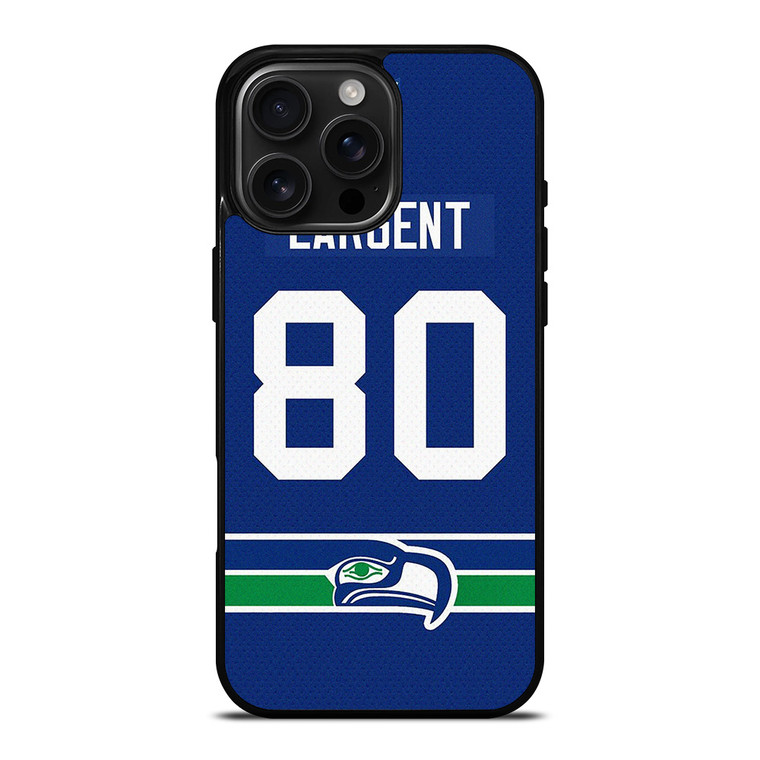 STEVE LARGENT SEATTLE SEAHAWKS NFL LEGEND iPhone 16 Pro Max Case Cover