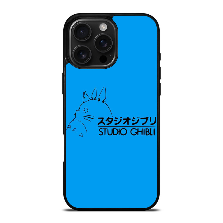SUDIO GHIBLI LOGO iPhone 16 Pro Max Case Cover SUDIO GHIBLI LOGO iPhone 16 Pro Max Case Cover