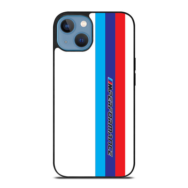 BMW M PERFORMANCES WHITE iPhone 13 Case Cover