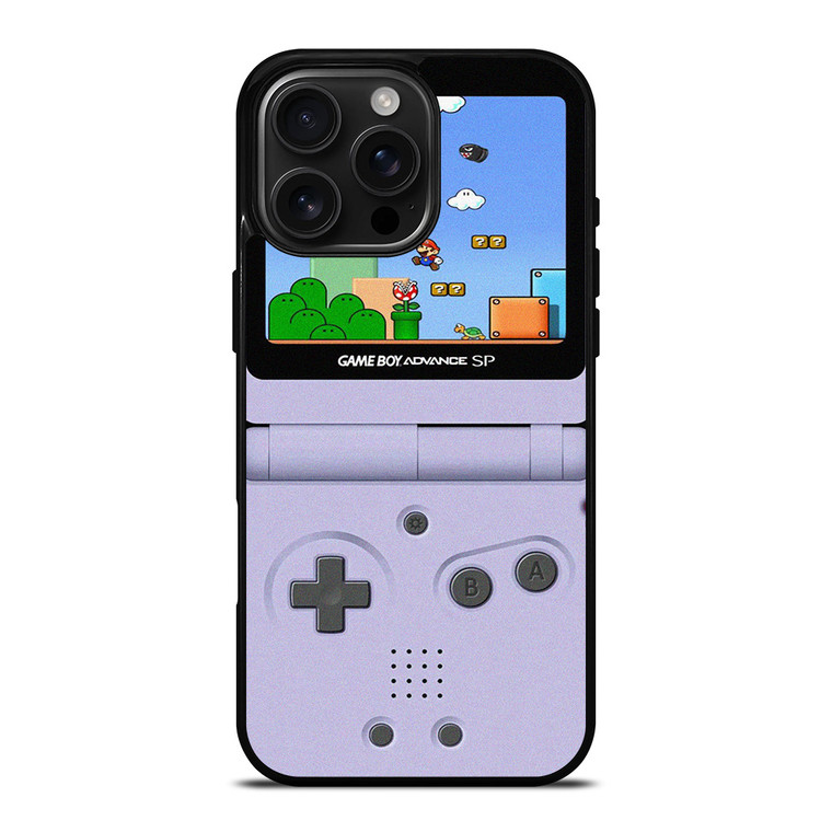 SUPER MARIO GAME BOY ADVANCE SP iPhone 16 Pro Max Case Cover