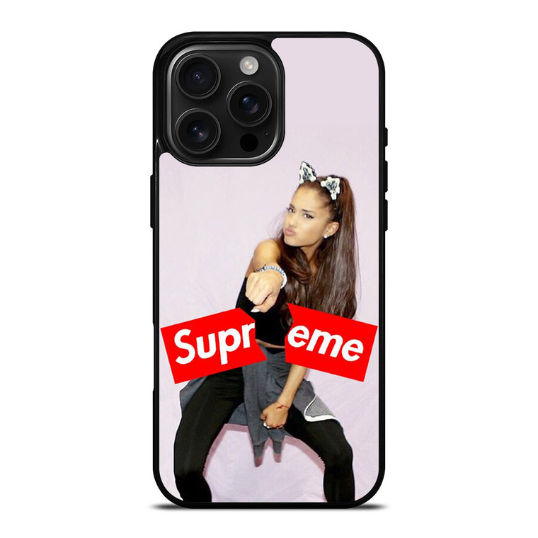 SUPREME BROKEN ARIANA GRANDE iPhone 16 Pro Max Case Cover