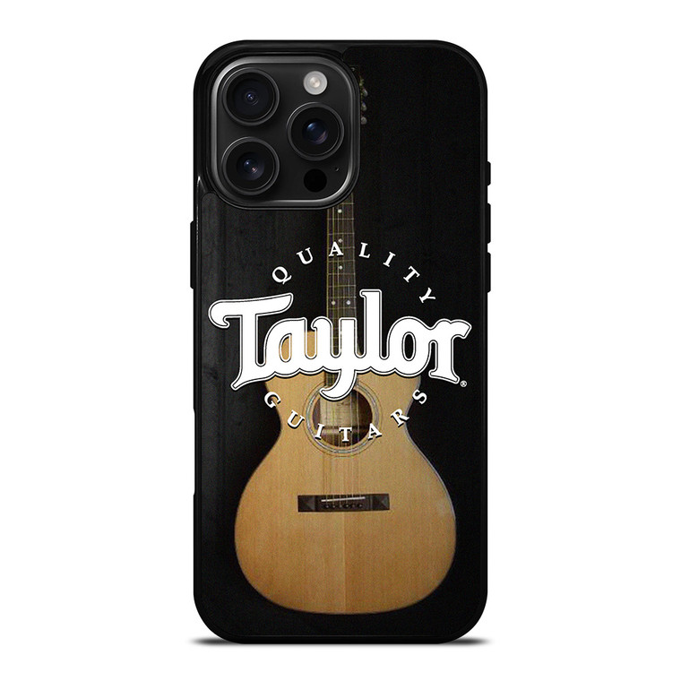 TAYLOR QUALITY GUITARS LOGO iPhone 16 Pro Max Case Cover