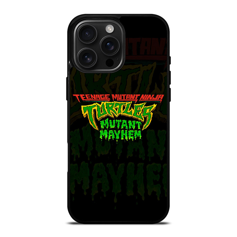 TEENAGE MUTANT NINJA TURTLES MAYHEM LOGO iPhone 16 Pro Max Case Cover