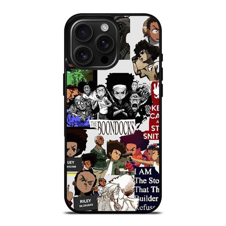 THE BOONDOCKS ANIME COLLAGE iPhone 16 Pro Max Case Cover