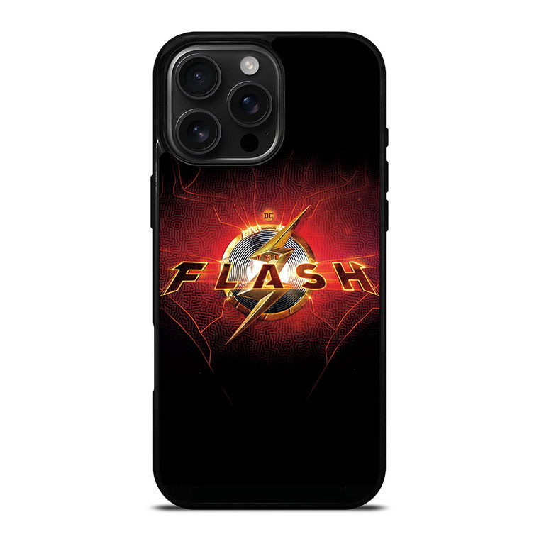 THE FLASH SUPERHERO LOGO iPhone 16 Pro Max Case Cover