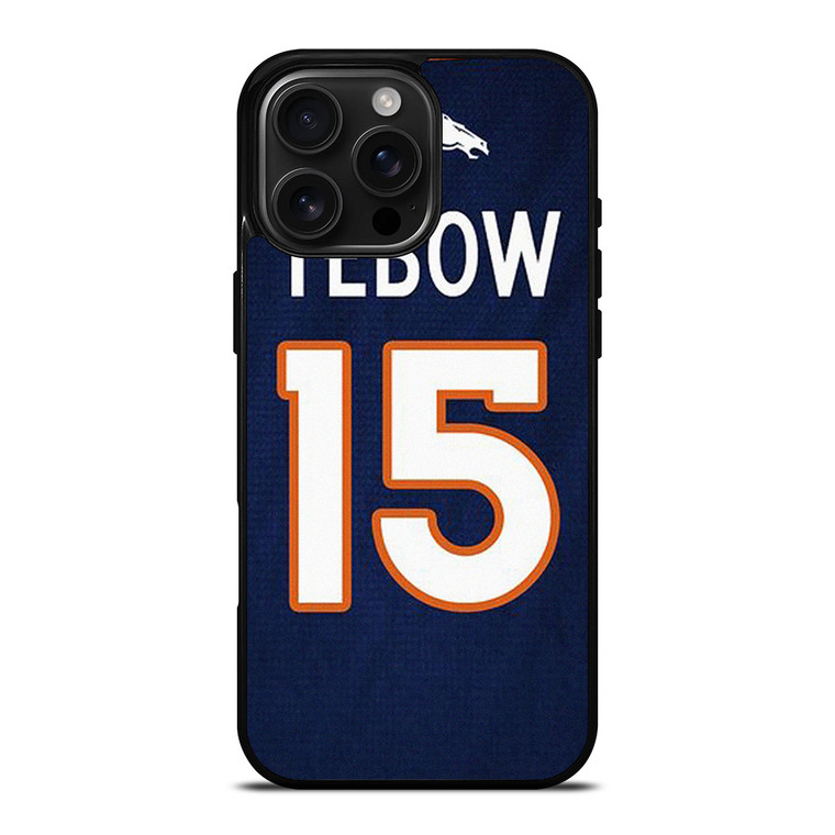 TIM TEBOW DENVER BRONCOS NFL KIT iPhone 16 Pro Max Case Cover