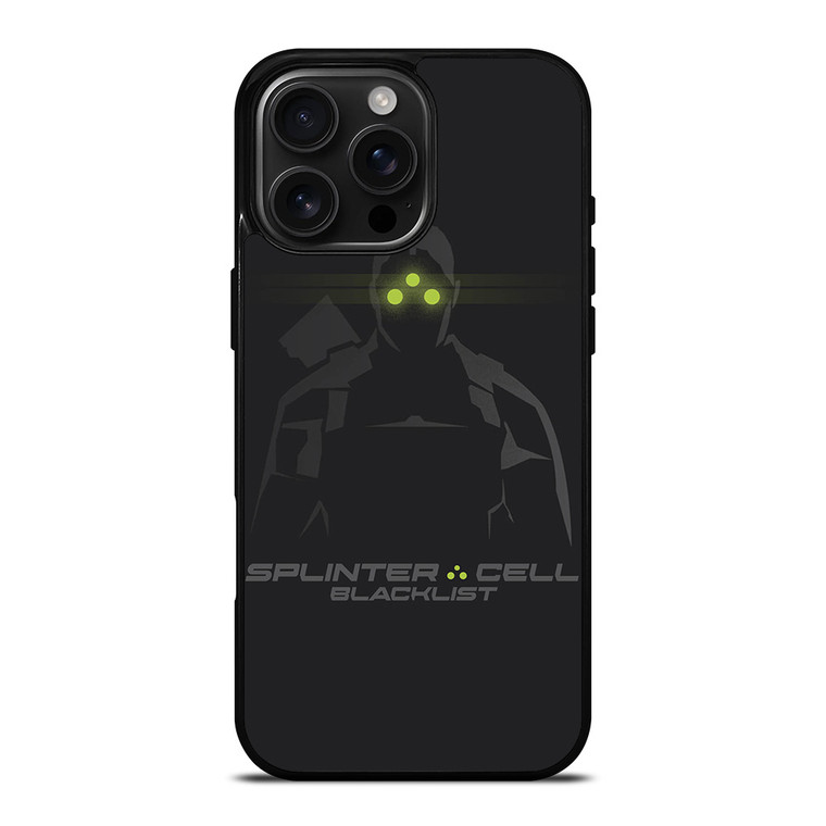 TOM CLANCY'S SPLINTER CELL BLACKLIST ICON iPhone 16 Pro Max Case Cover