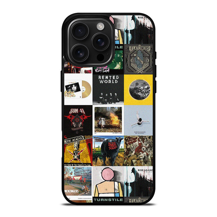 TURNSTILE PUNK BAND COLLAGE iPhone 16 Pro Max Case Cover