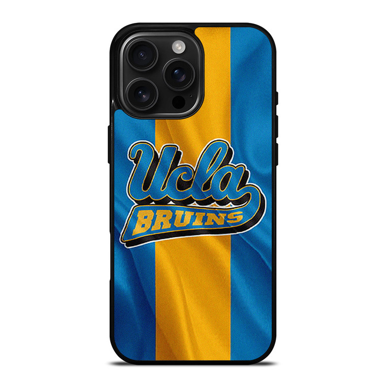 UCLA BRUINS WOOD FLAG iPhone 16 Pro Max Case Cover