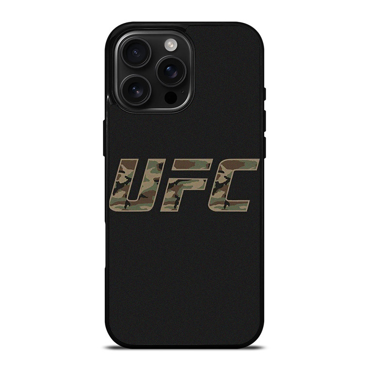 UFC FIGHTING CAMO LOGO iPhone 16 Pro Max Case Cover