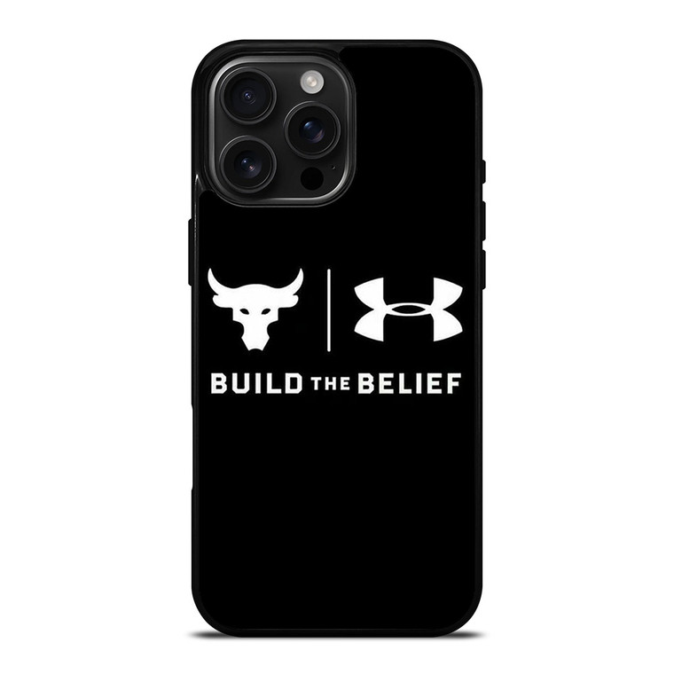 UNDER ARMOUR THE ROCK PROJECT iPhone 16 Pro Max Case Cover UNDER ARMOUR THE ROCK PROJECT iPhone 16 Pro Max Case Cover