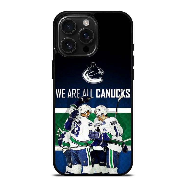 VANCOUVER CANUCKS ICE HOCKEY TEAM iPhone 16 Pro Max Case Cover