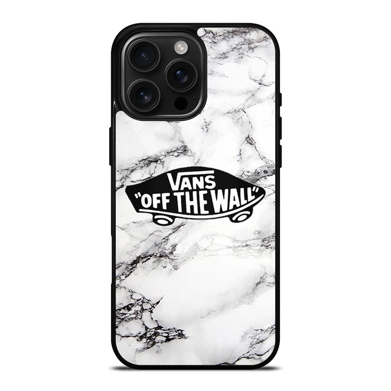 VANS OFF THE WALL MARBLE LOGO iPhone 16 Pro Max Case Cover