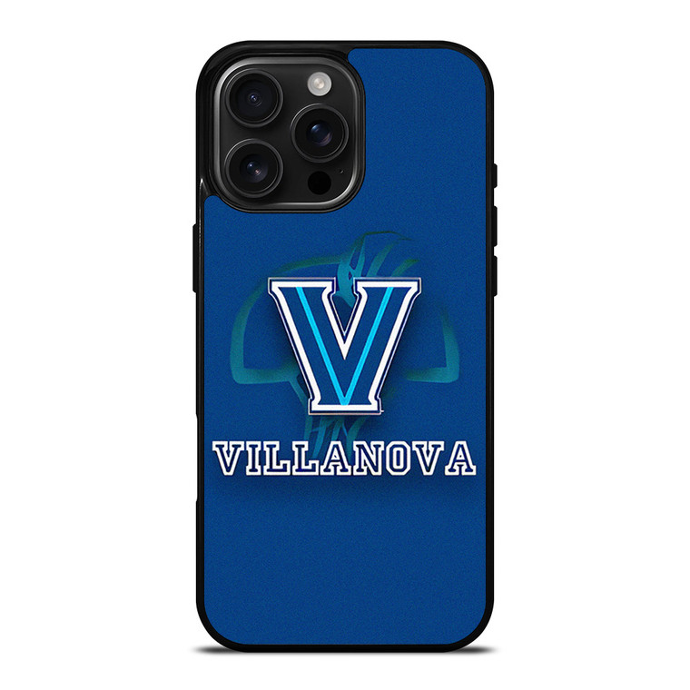 VILLANOVA WILDCATS BASKETBALL LOGO iPhone 16 Pro Max Case Cover