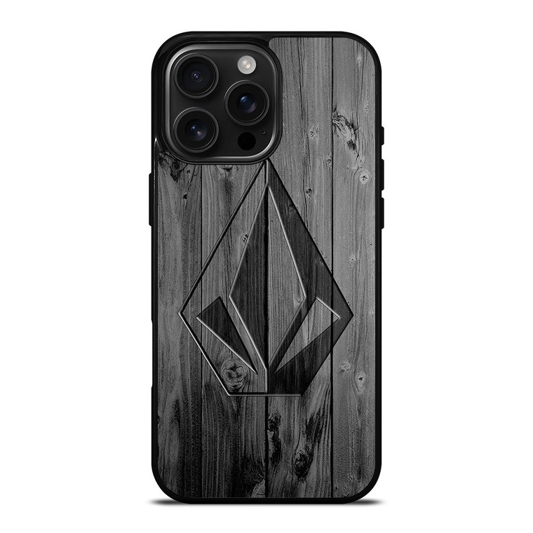 VOLCOM WOOD LOGO iPhone 16 Pro Max Case Cover