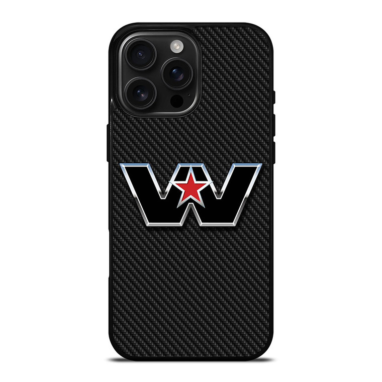 WESTERN STAR TRUCKS CARBON LOGO iPhone 16 Pro Max Case Cover