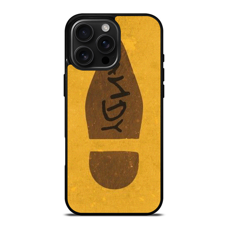 WOODY FOOTPRINTS ANDY TOY STORY iPhone 16 Pro Max Case Cover