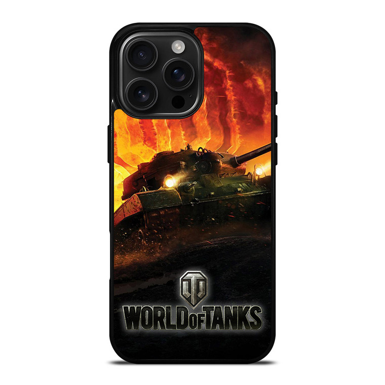 WORLD OF TANKS ONLINE GAMES LOGO 2 iPhone 16 Pro Max Case Cover