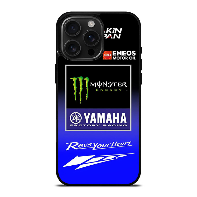 YAMAHA RACING MONSTER ENERGY 2 iPhone 16 Pro Max Case Cover