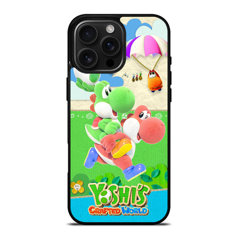 YOSHI CRAFTED WORLD GAMES LOGO iPhone 16 Pro Max Case Cover