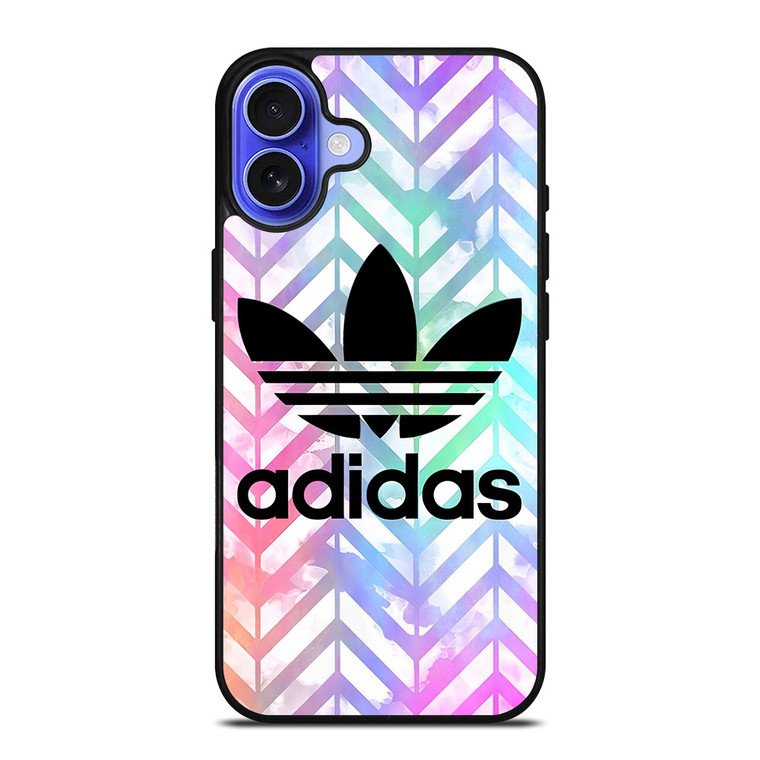 ADIDAS COLORFUL ZIG ZAG LOGO iPhone 16 Case Cover