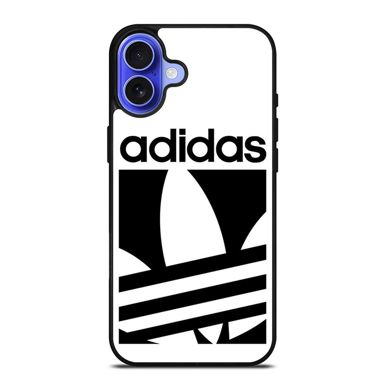 ADIDAS LOGO WHITE iPhone 16 Case Cover