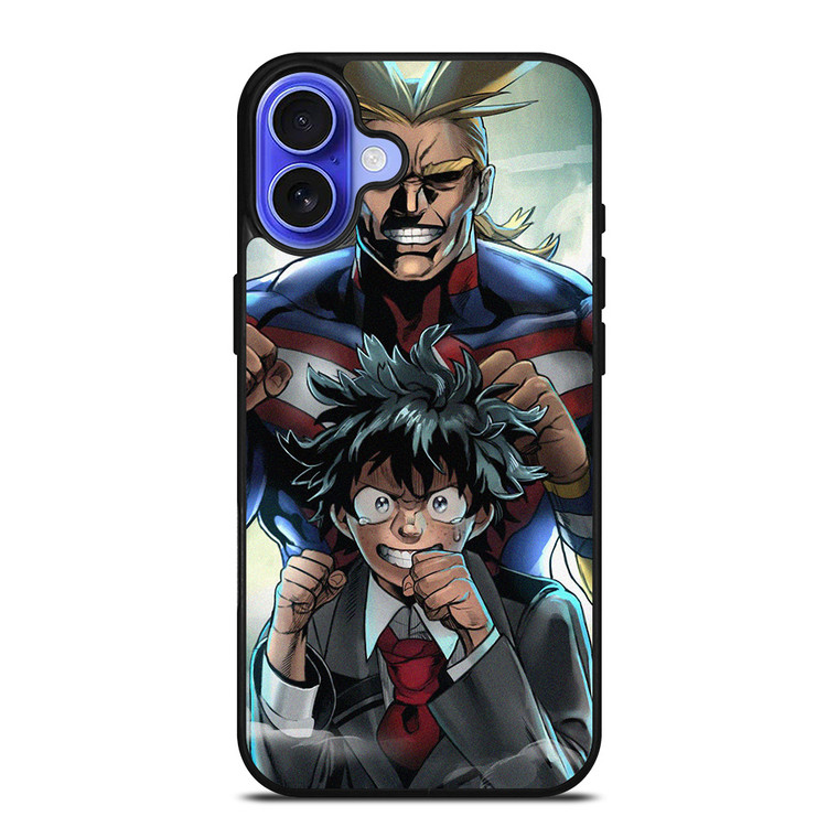 ALL MIGHT DEKU MY HERO ACADEMIA iPhone 16 Case Cover