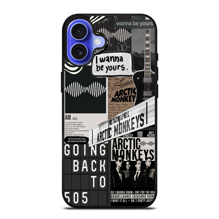 ARCTIC MONKEY ALBUM COLLECTION iPhone 16 Case Cover