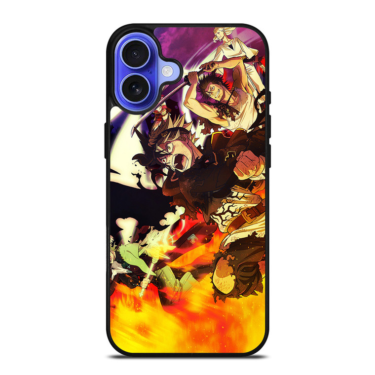BLACK CLOVER BLACK BULL ANIME iPhone 16 Case Cover