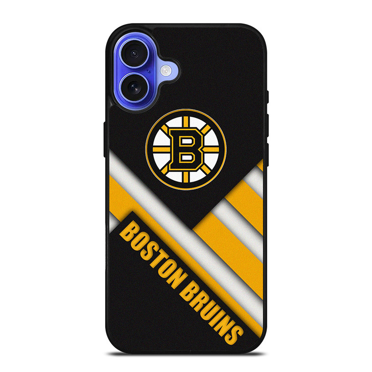 BOSTON BRUINS ICE HOCKEY LOGO iPhone 16 Case Cover