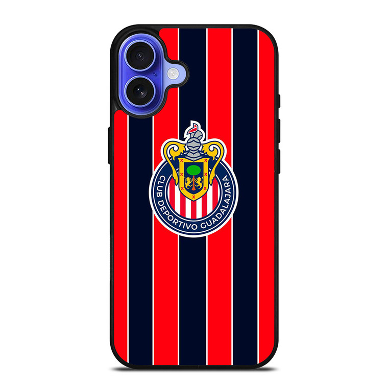 CHIVAS GUADALAJARA AWAY KIT 2023 iPhone 16 Case Cover