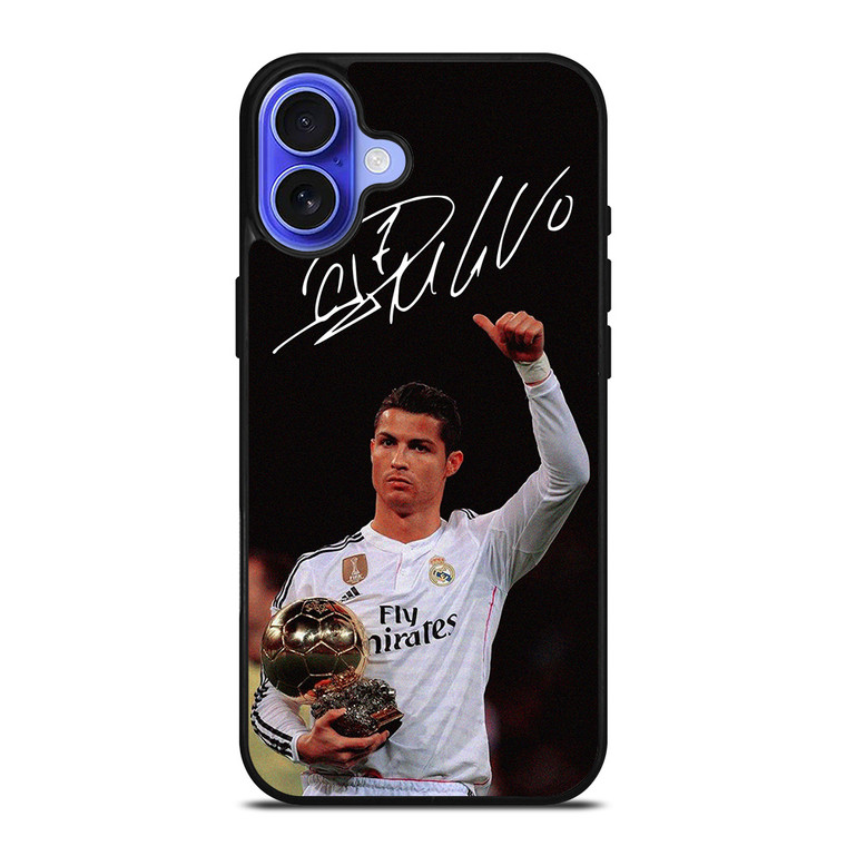 CRISTIANO RONALDO BALLON DOR iPhone 16 Case Cover