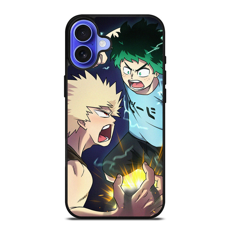 DEKU BAKUGO MY HERO ACADEMIA iPhone 16 Case Cover DEKU BAKUGO MY HERO ACADEMIA iPhone 16 Case Cover
