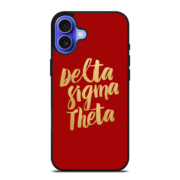 DELTA SIGMA THETA RED iPhone 16 Case Cover