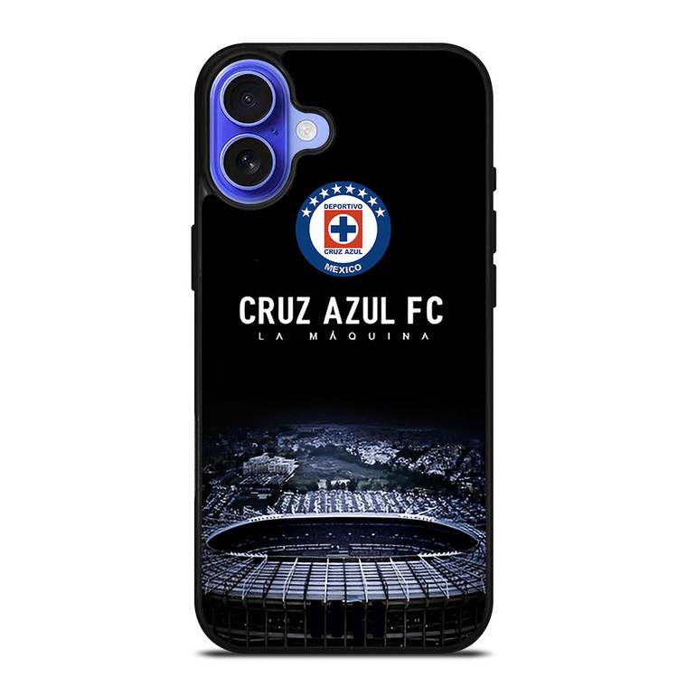 DEPORTIVO CRUZ AZUL MEXICO LA MAQUINA STADIUM iPhone 16 Case Cover