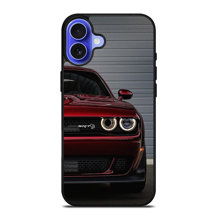 DODGE CAR SRT HELLCAT RED iPhone 16 Case Cover