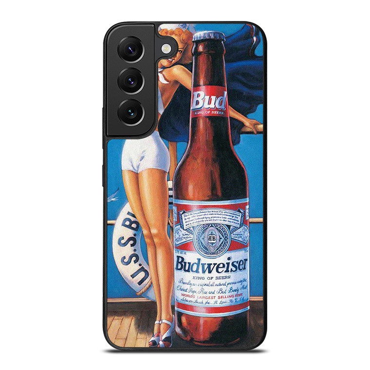 BUDWEISER BEER SEXY LADY  Samsung Galaxy S22 Plus Case Cover