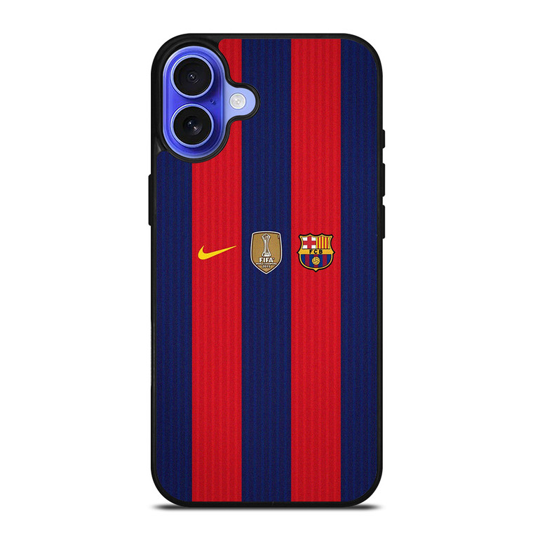 FC BARCELONA WORLD CHAMPIONS KIT iPhone 16 Case Cover