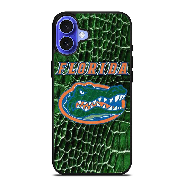FLORIDA GATORS CROCODILE SKIN iPhone 16 Case Cover